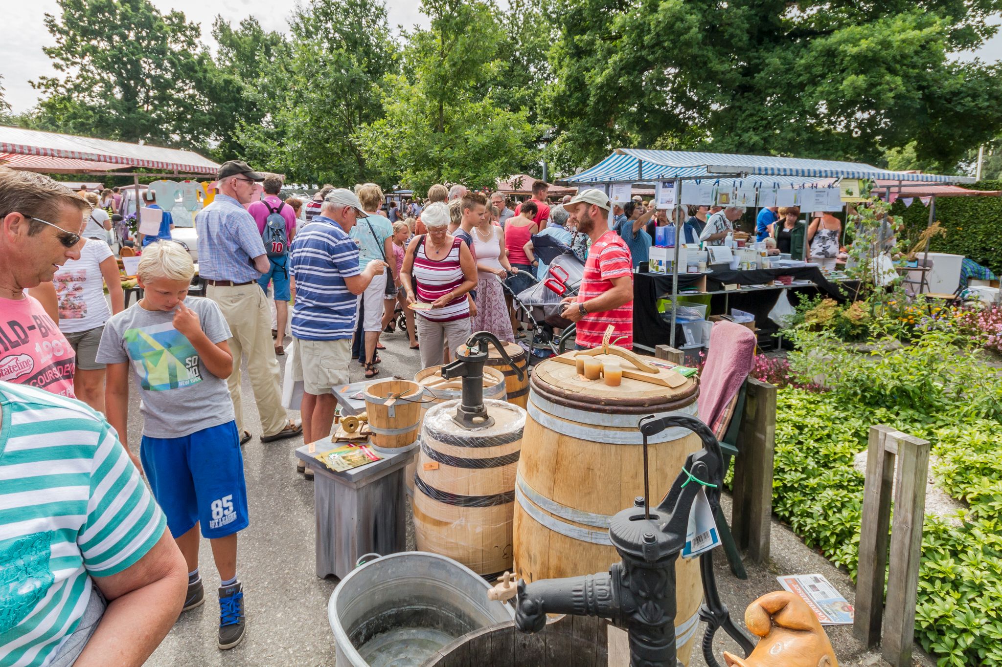 Woensdag 5 augustus tijdens de Feestweek Buitenpost